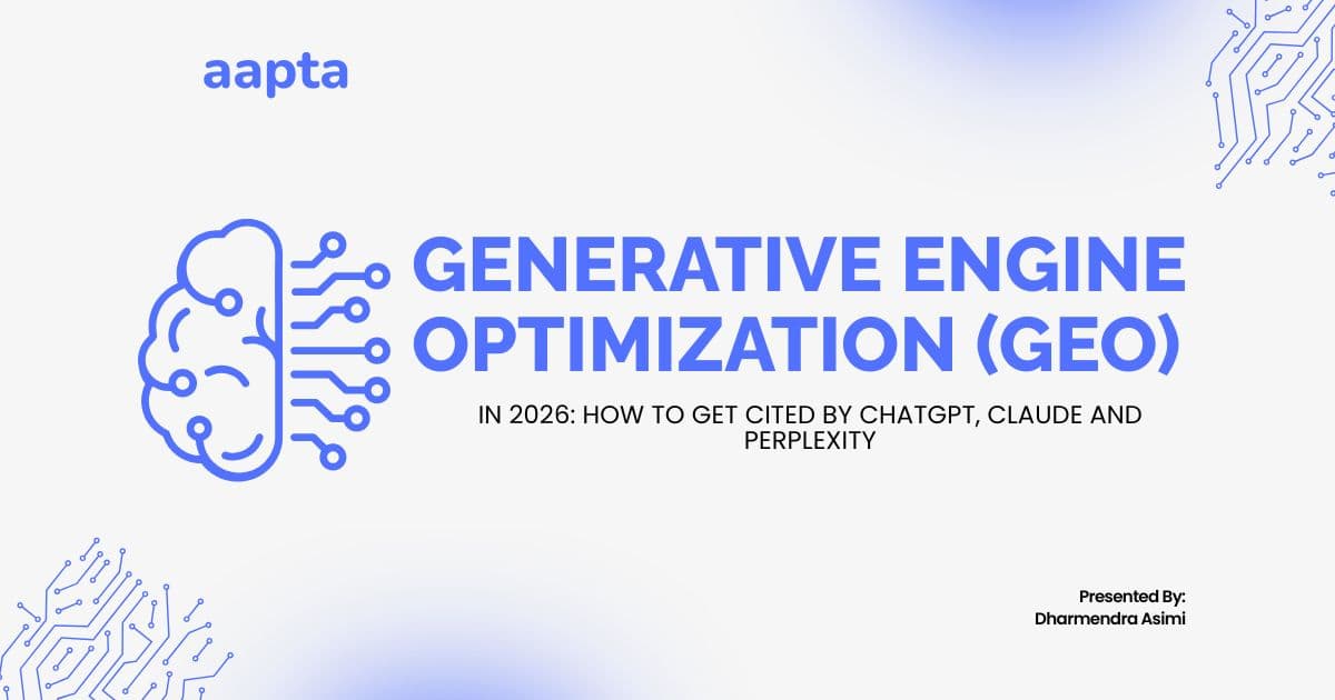 Generative Engine Optimization (GEO) in 2026: How to Get Cited by ChatGPT, Claude and Perplexity