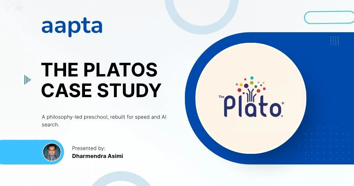 The Platos School — The Platos School: WordPress to Next.js Rebuild — Hyderabad Preschool Case Study