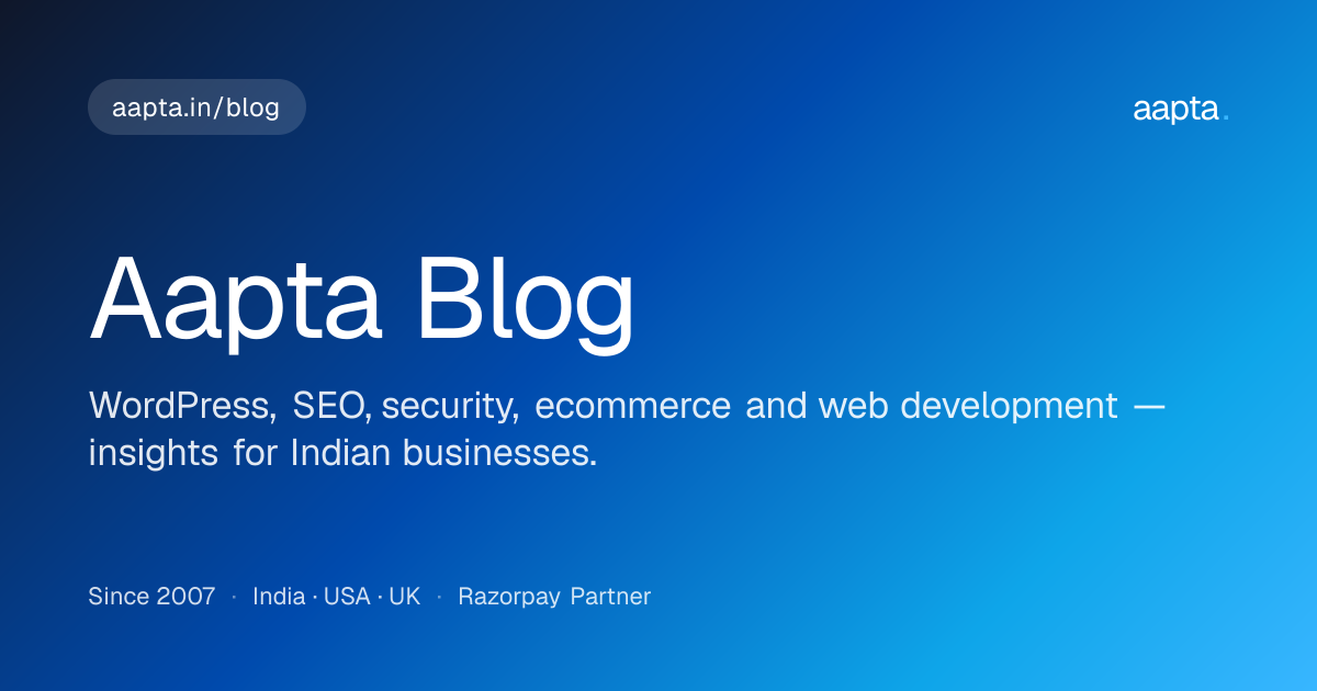 Articles by Aapta™ Solutions | Aapta Sol...